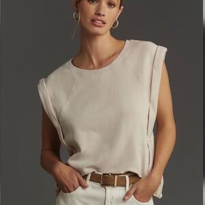 Anthropologie Muscle Sweatshirt